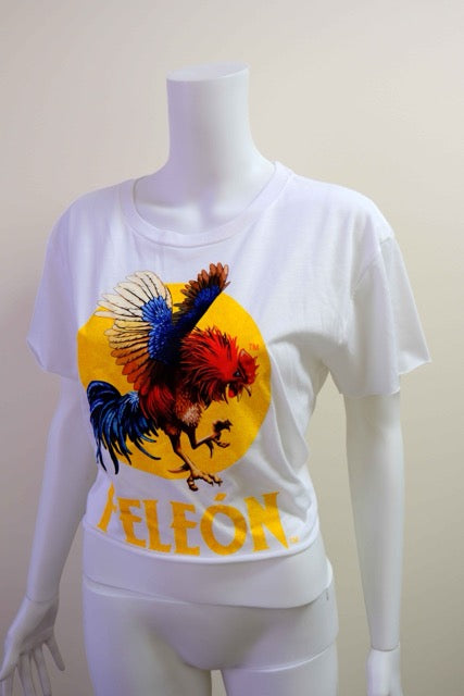 Peleón White Crop Top